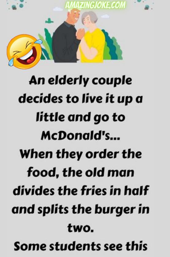 An elderly couple decides to live