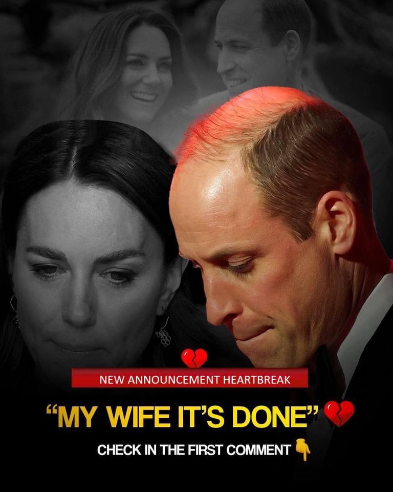 Prince William talks about Kate Middleton’s health with a sad face