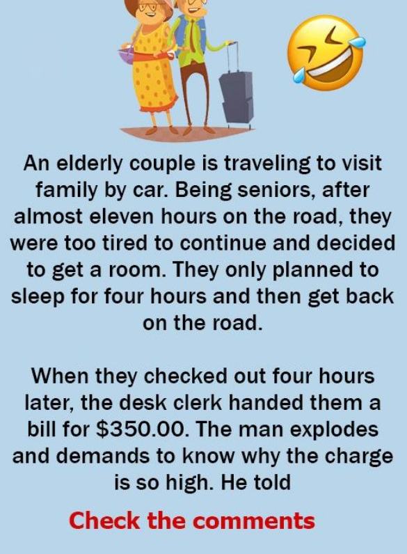 Hotel Manager Tried To Overcharge An Elderly Couple.