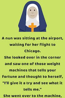 A nun was going to Chicago