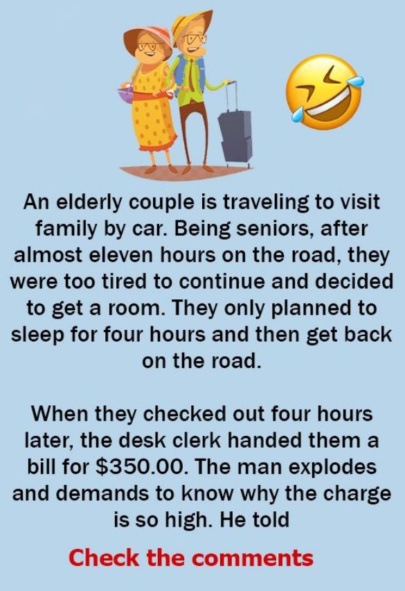 Hotel Manager Tried To Overcharge An Elderly Couple. The Elderly’s Response Made Him Regret