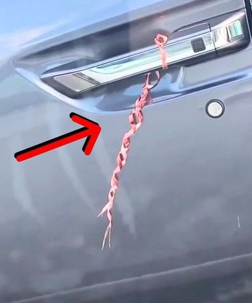 If You See A Wire Tied To Your Car Door Handle, You’d Better Know What It Means